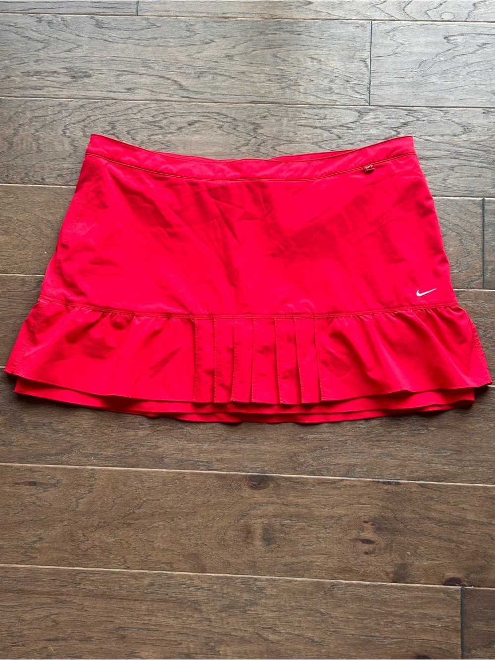 Nike Women's Pink/Red Athletic Tennis Skirt Size 10